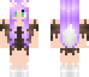 lost purple wolf girl