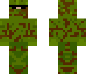 camo solider