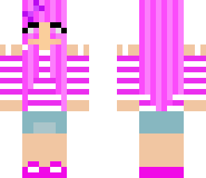 cute pink girl