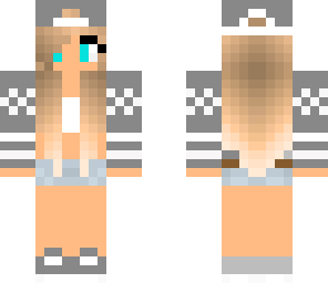 new cute girl skin