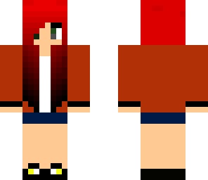 red haired gamer girl