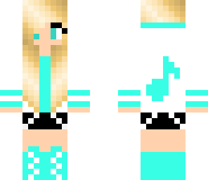 blue girl