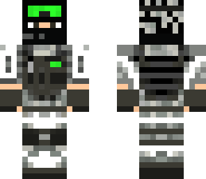 military dude- green visor
