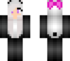 more edited panda girl