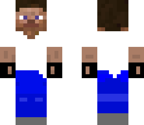 white shirt steve