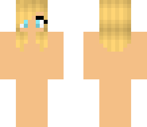 blonde short hair girl base