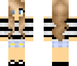 cute stripe girl
