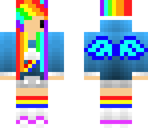 rainbow dash chibi girl