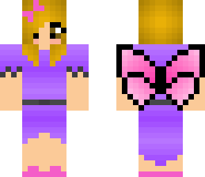 purple and pink fairy