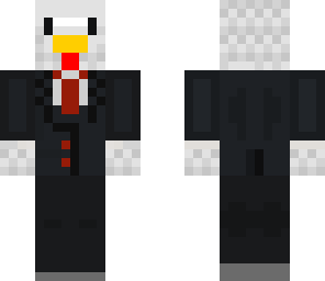 chicken in a suit