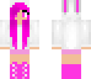 pink rabbit girl