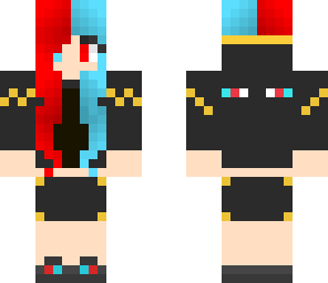 fire and ice ender girl