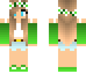 flower girl green
