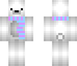 cute polar bear skin