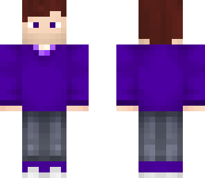 purple man
