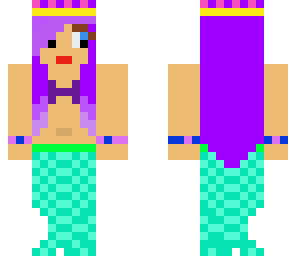 crowned mermaid