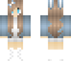 blue girl