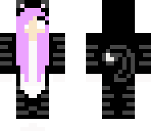 pureblackink tux cat