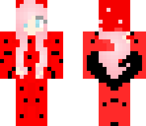 ladybug strawberry girl