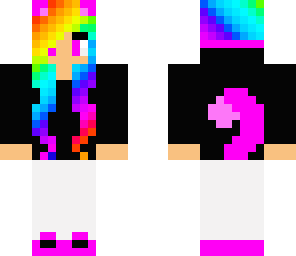 rainbow girl