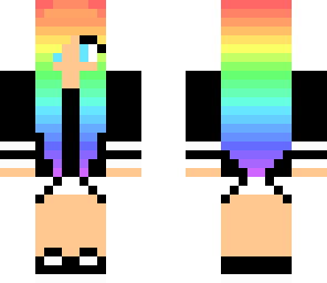 rainbow girl