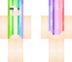 rainbow hair base