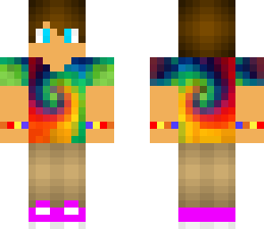 same skin just purple shoes