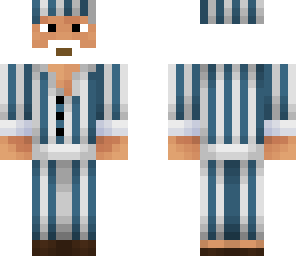 old man in pijama
