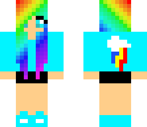 rainbow dash animated