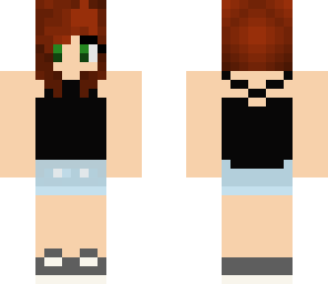 short red hair