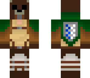 attack on titan scout bear