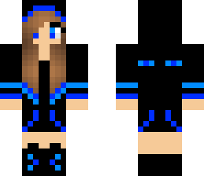 blue ender girl