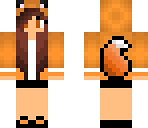 orange fox girl