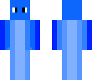 blue man