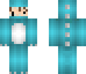 my character in a onsie