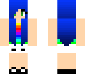 rainbow girl