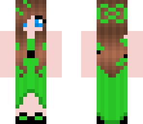 green dress girl