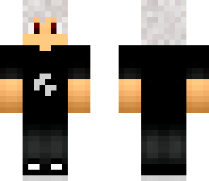 gray hair boy