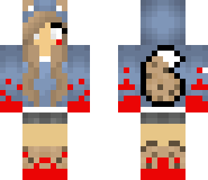 herobrine cookie wolf not mine i just edited