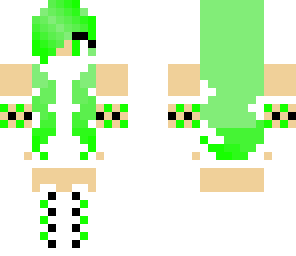green ninja catgirl