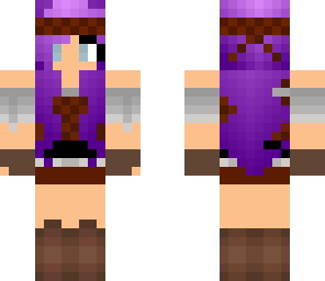 purple hair pirate