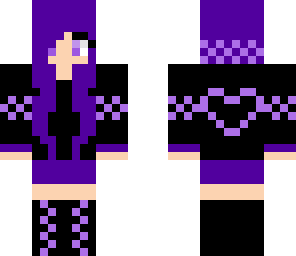 purple girl