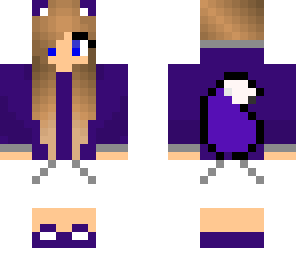 cute purple fox