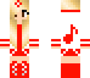 hot red chic model
