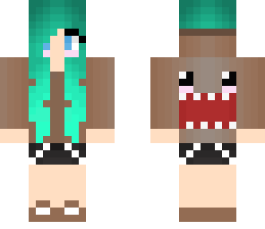 kawaii domo skin