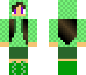green girl