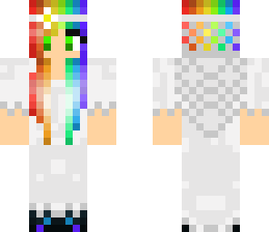 rainbow wedding girl