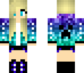 rainbow creeper blonde girl