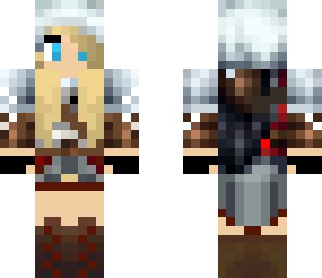 blonde assassin girl