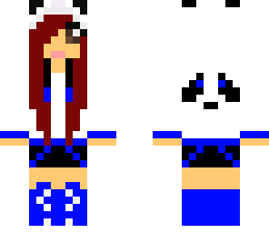 blue panda